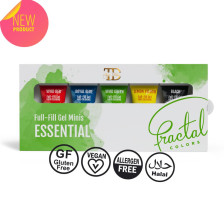 1.MINI GEL Fractal - Osnovni Mix 5 kom